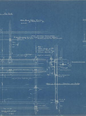Door 1: Iron details, March 23, 1920