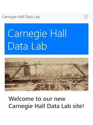 Carnegie Hall Data Lab
