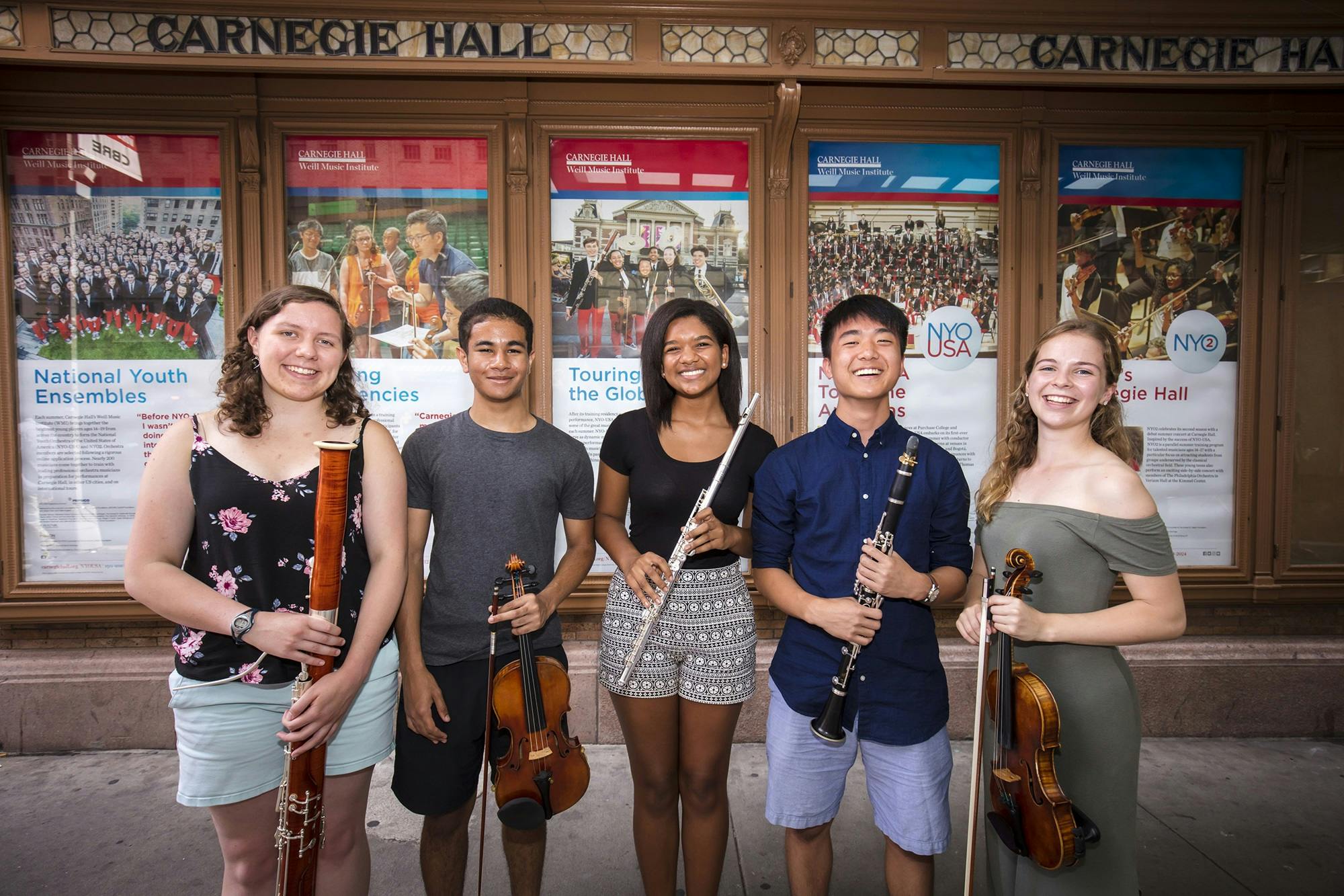 2020 Summer Residency With Musicians Of Carnegie Hall's Three National ...