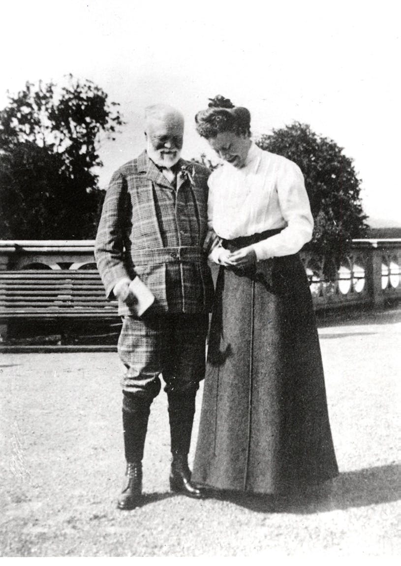 Andrew and Louise Carnegie
