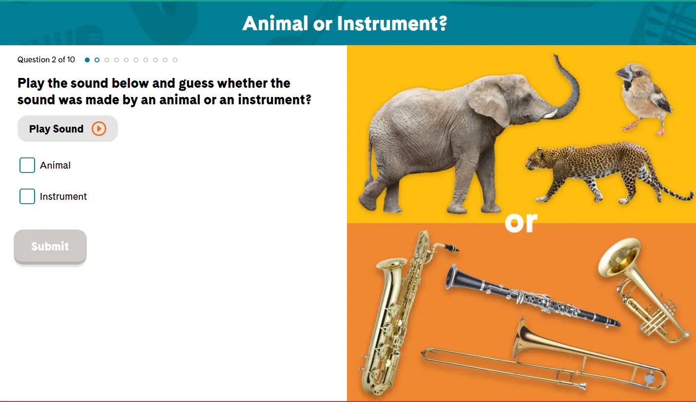 Animal or Instrument