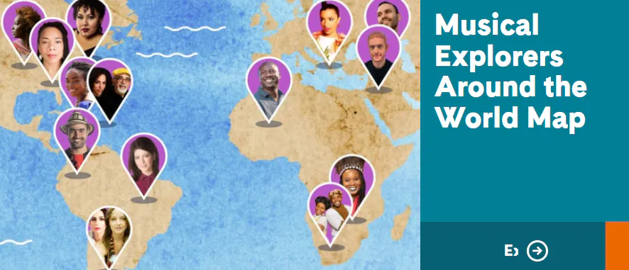 Musical Explorers Map
