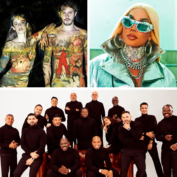 Monsieur Periné, Ivy Queen and Grupo Niche