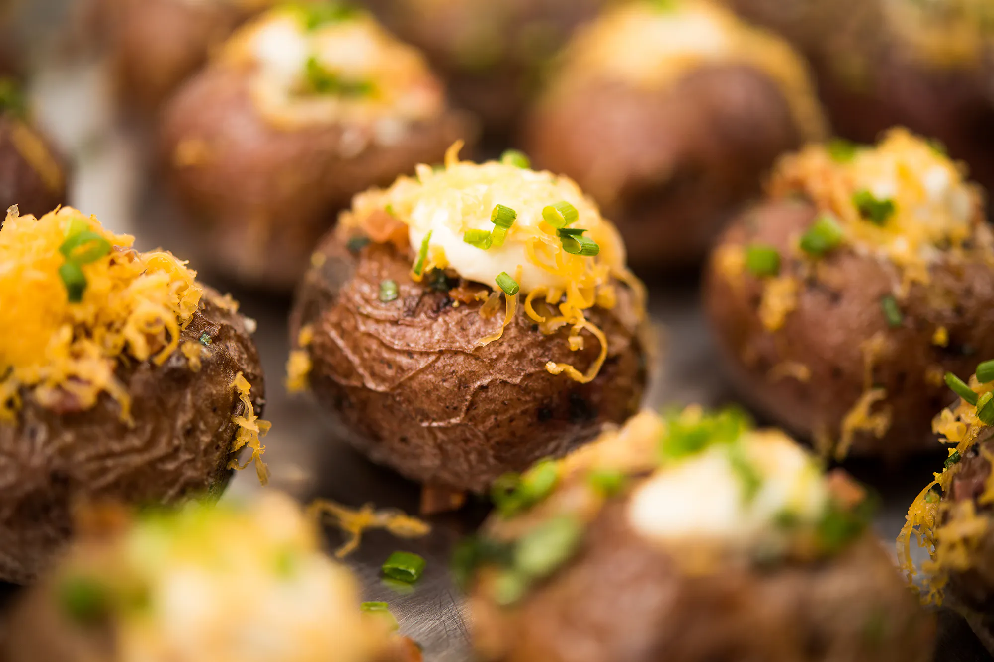 Stuffed Yukon Potatoes