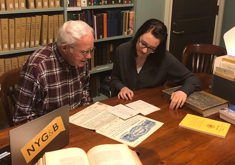 A family history interview.