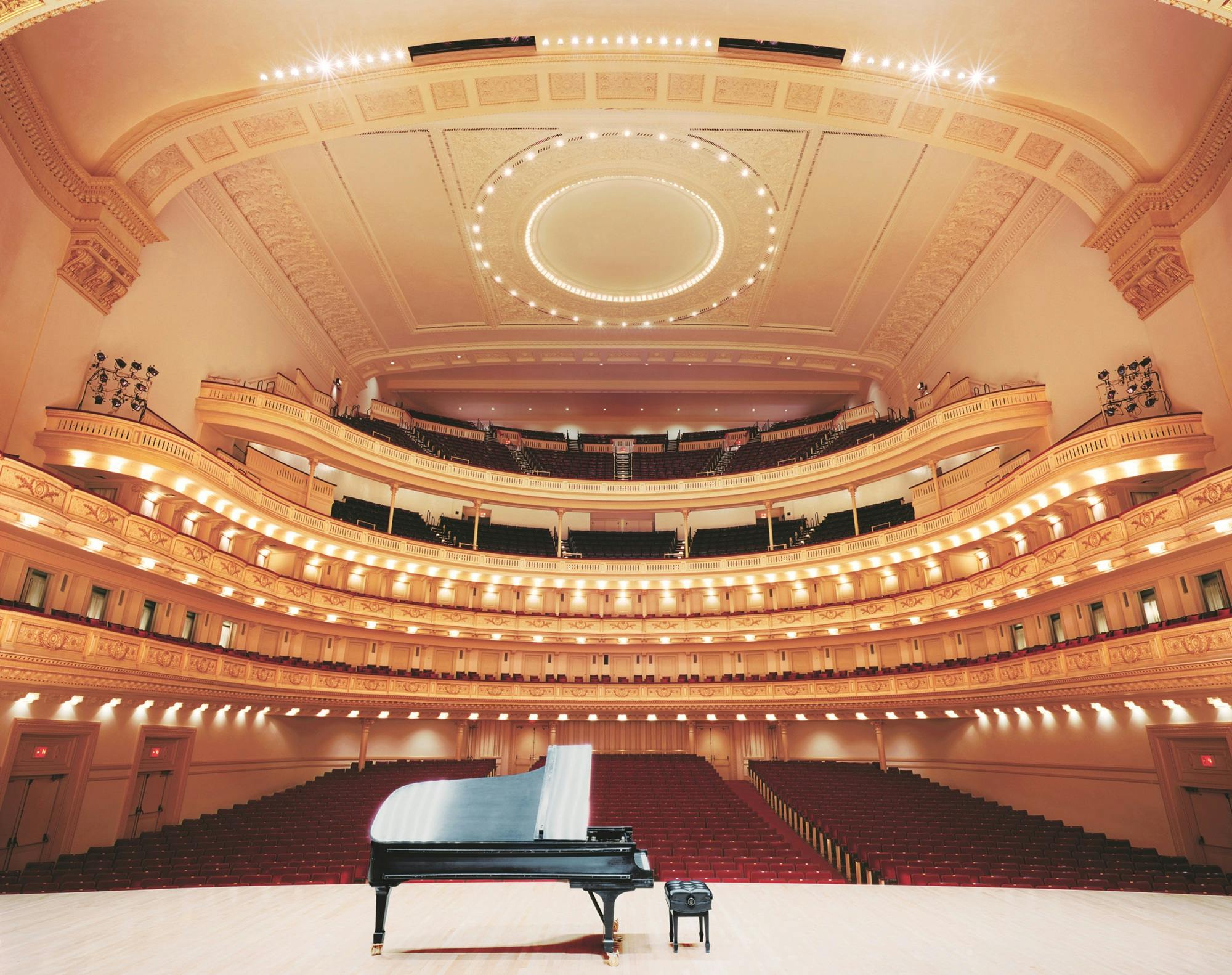 Carnegie Hall Seating Chart Concert