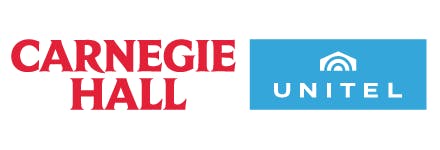 Carnegie Hall and Unitel logos
