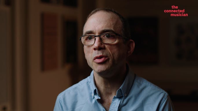 Mark Steinberg speaks to the camera.