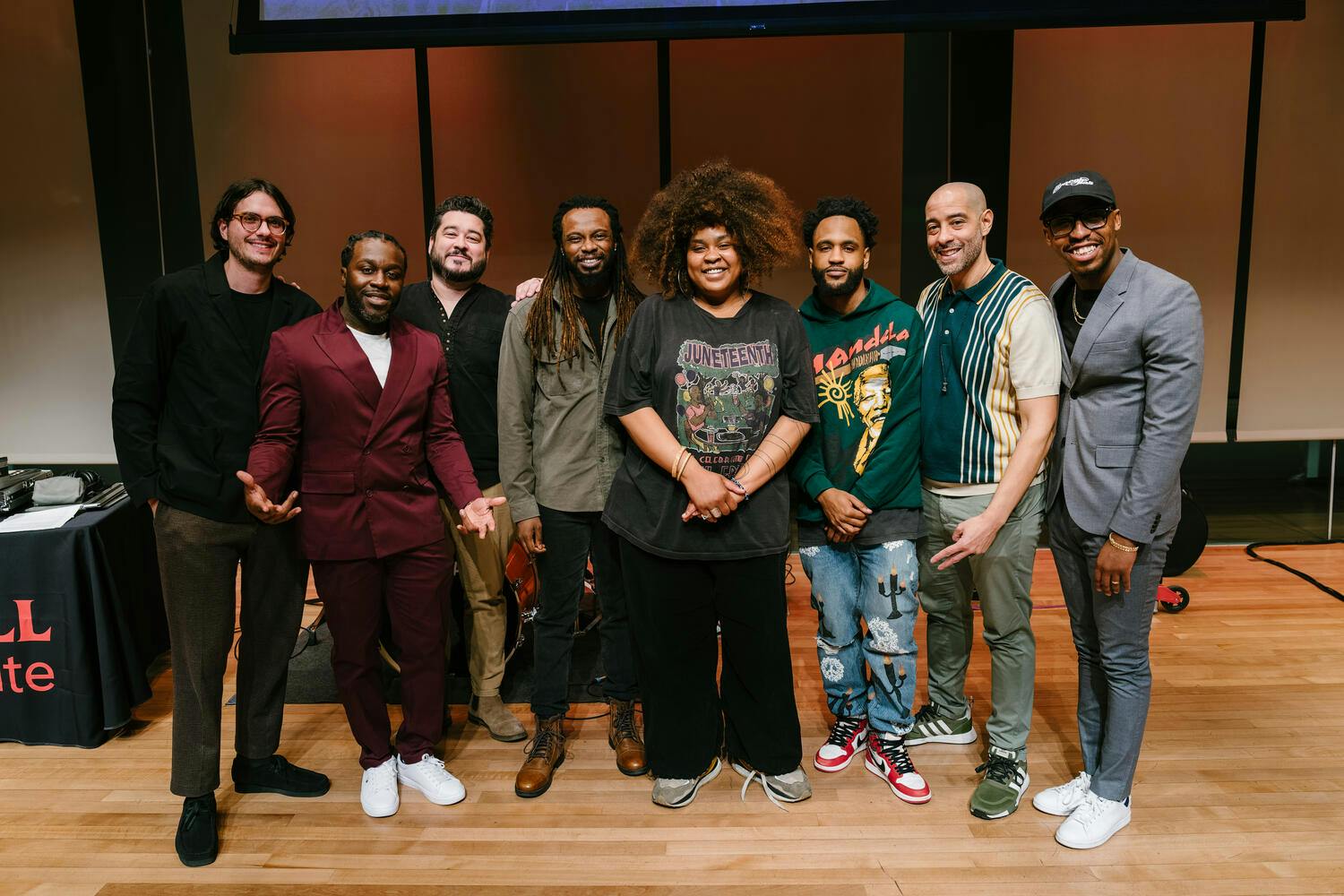 Future Music Project musicians pose together