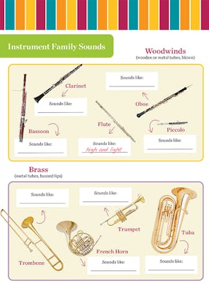 Link Up Instrument Families