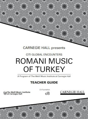 Global Encounters: Music of Turkey Teacher Guide
