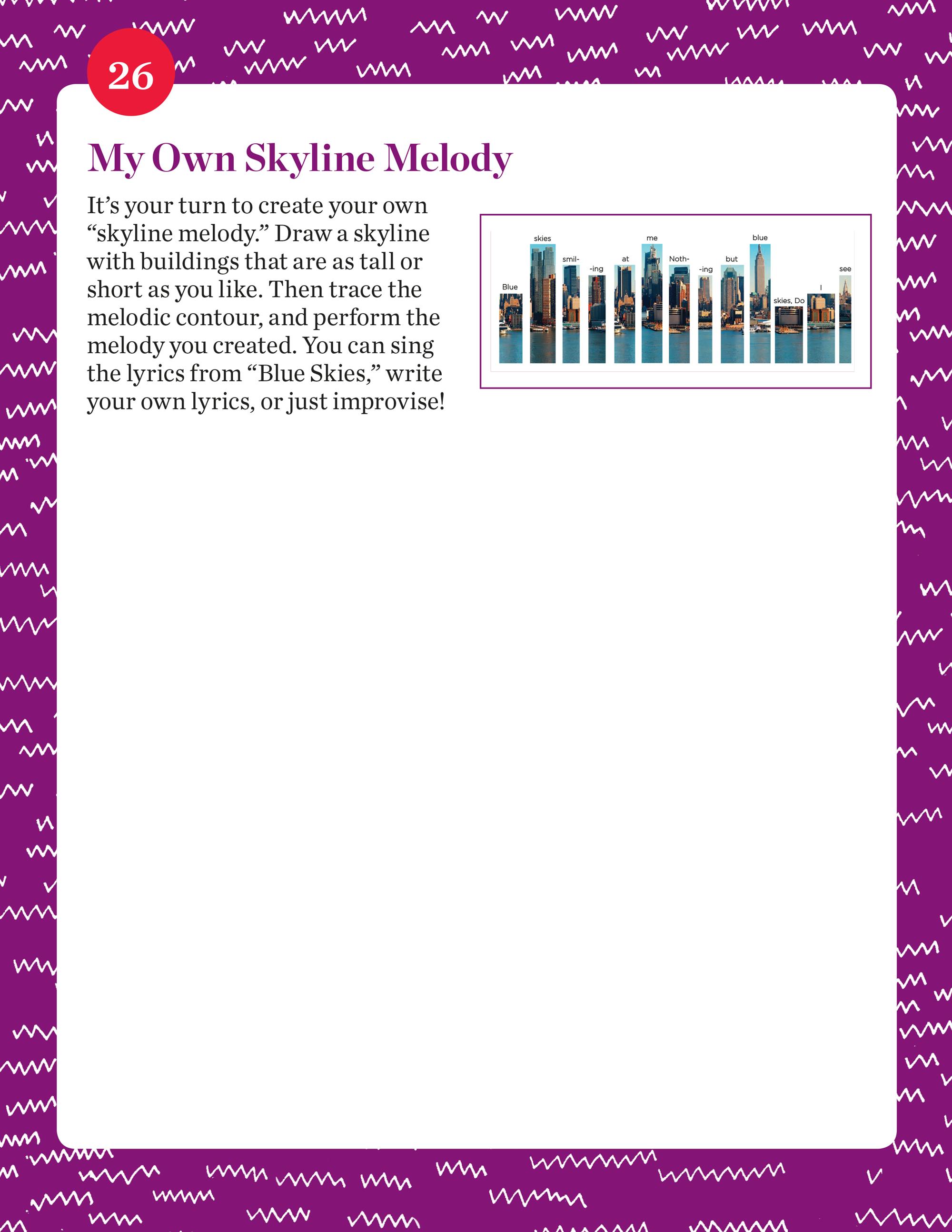 My Own Skyline Melody