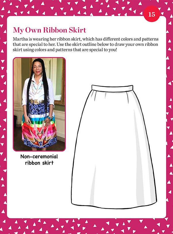 "My Own Ribbon Skirt" student activity