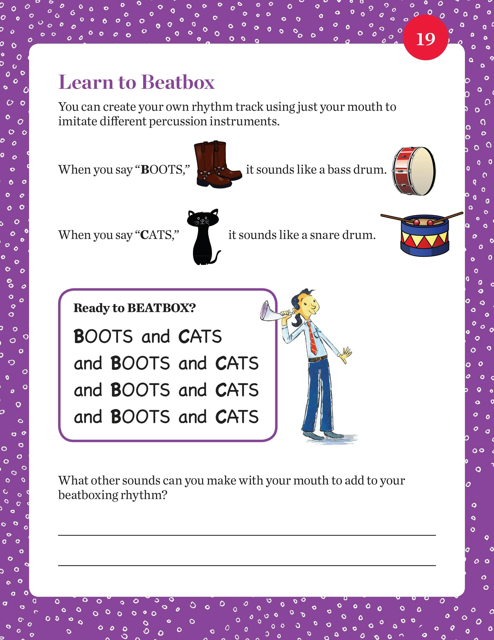 Learn to Beatbox student activity