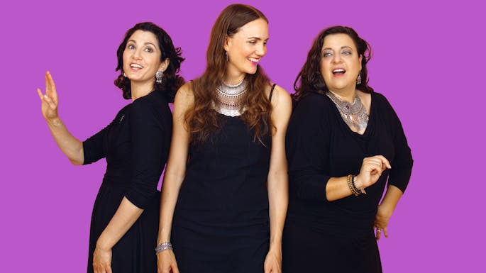 Zulal against a purple background