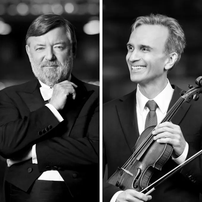 Sir Andrew Davis and Gil Shaham