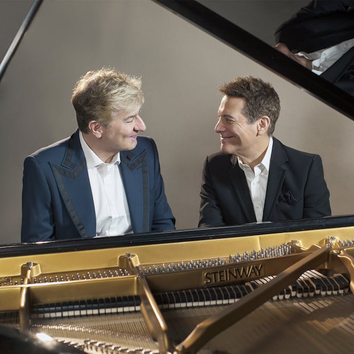 Michael Feinstein and Jean-Yves Thibaudet show poster