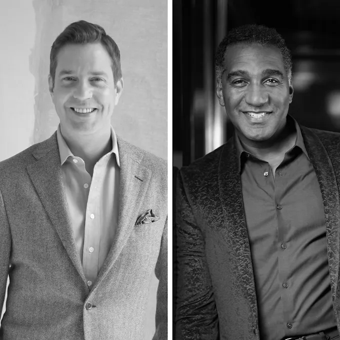 Steven Reineke by Michael Tammaro, Norm Lewis by Peter Hurley
