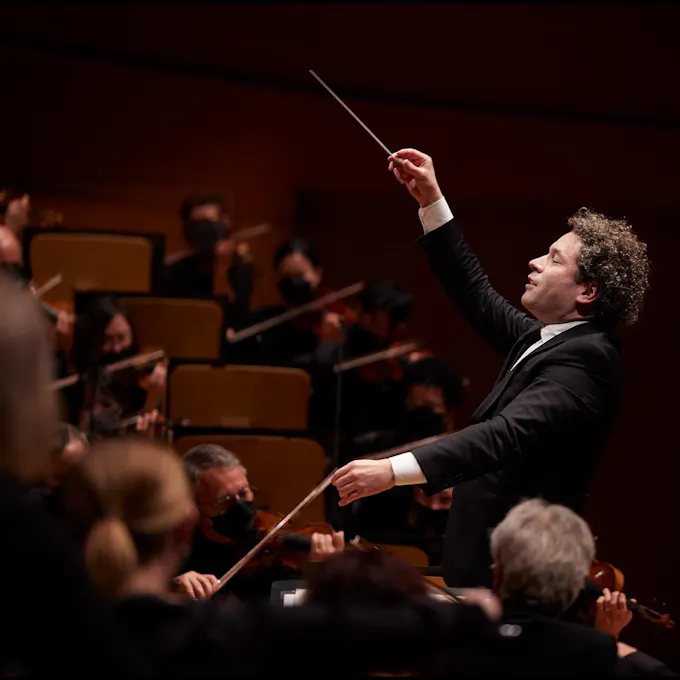 Gustavo Dudamel conducts