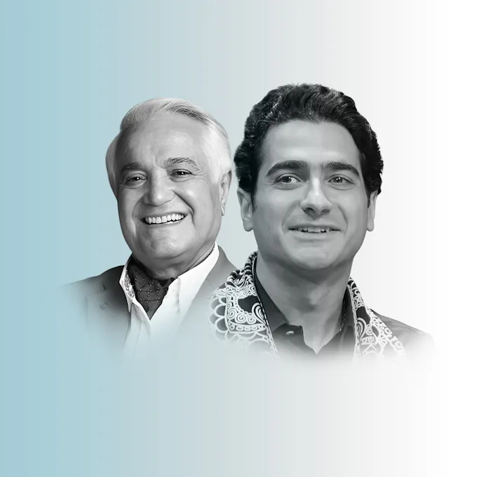 Homayoun Shajarian and Anoushiravan Rohani