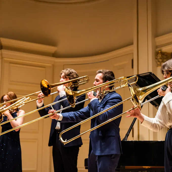 Stetson University School of Music Trombone Quartet