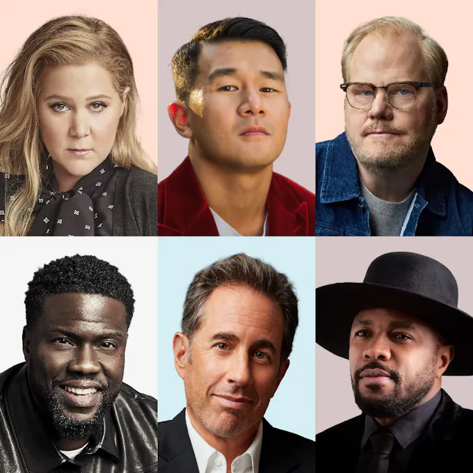 A Very Good+ Night of Comedy with Jerry Seinfeld, Kevin Hart, Jim Gaffigan, Amy Schumer & Ronny Chieng