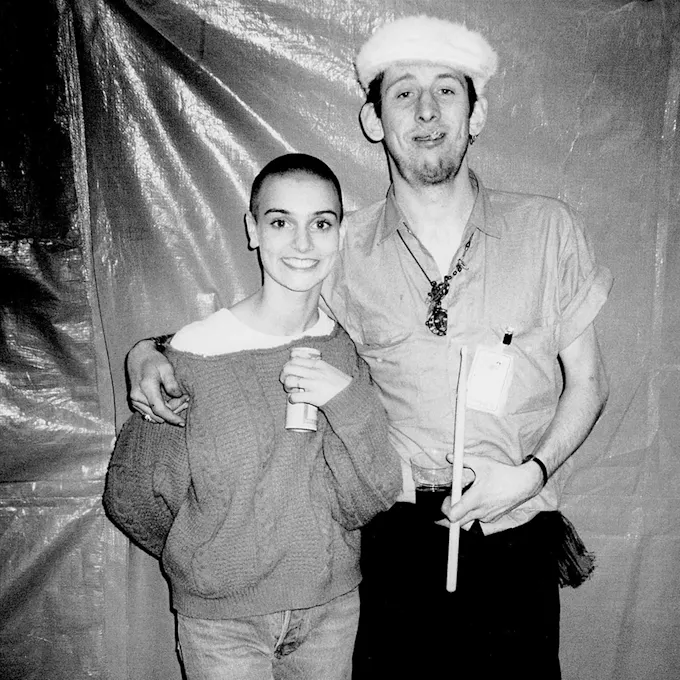 Sinéad O’Connor and Shane MacGowan