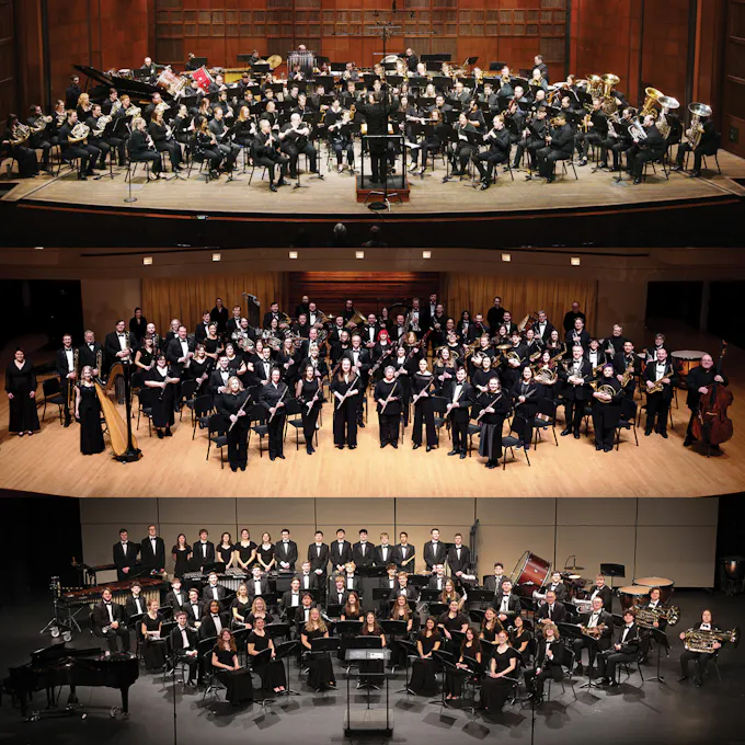The Cincinnati Wind Band / The Naperville Winds / The Kings High School Symphonic Band