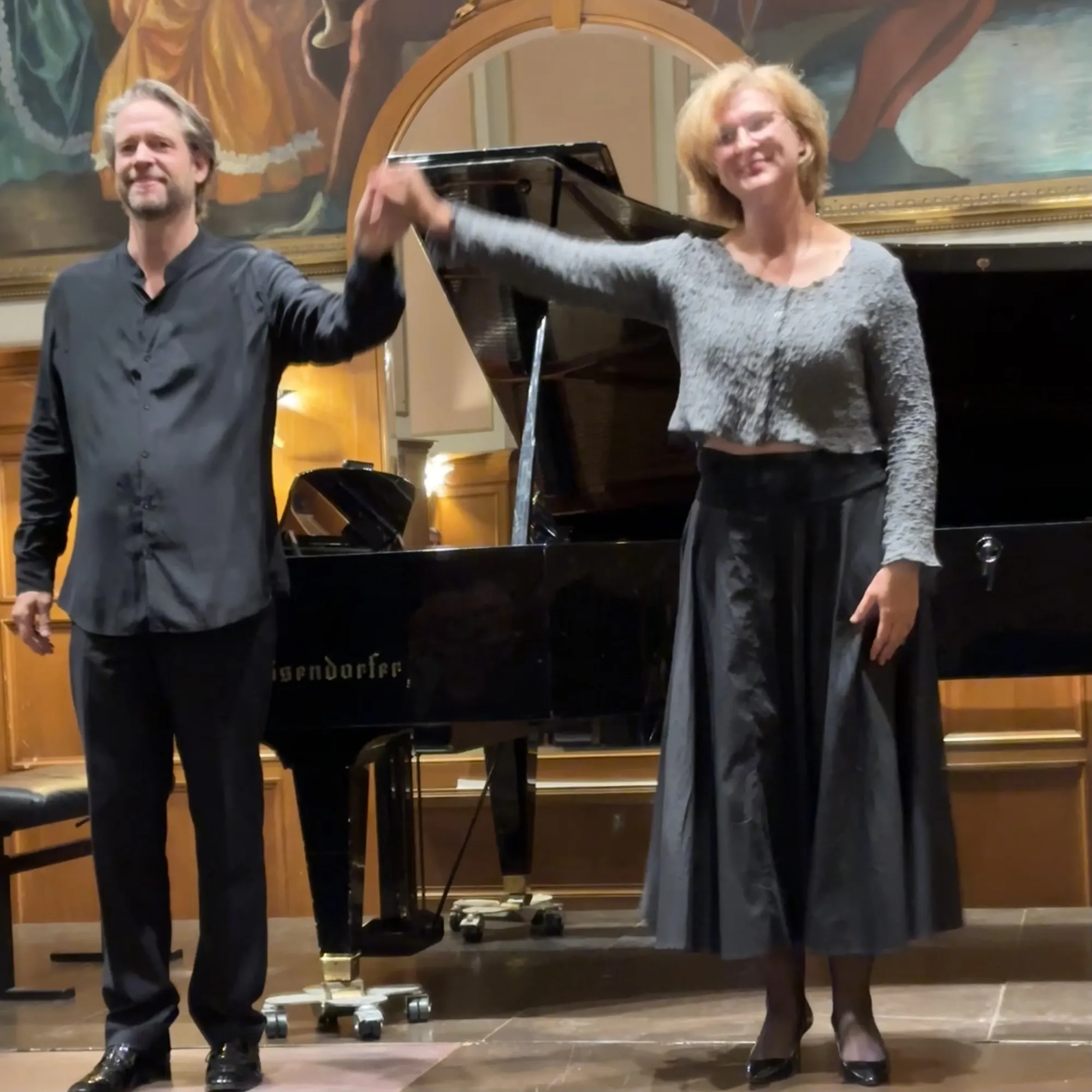 Reinhard Mayr, Bass Vocalist & Irena Portenko, Pianist at Carnegie Hall