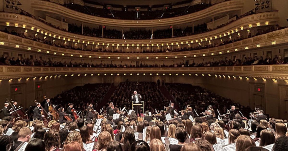 New England Symphonic Ensemble May 24, 2025 at 830 PM Carnegie Hall