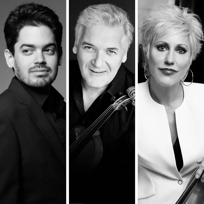 Lahav Shani, Pinchas Zukerman, Amanda Forsyth