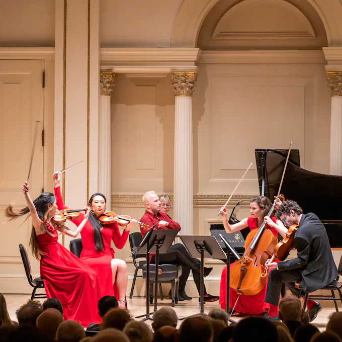 Yannick Nézet-Séguin with The Met Orchestra Chamber Ensemble