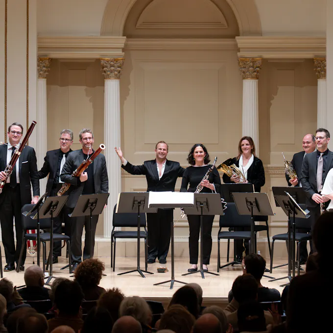 Yannick Nézet-Séguin with The Met Orchestra Chamber Ensemble