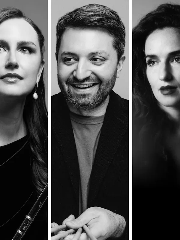 Catherine Gregory, Flute / Ian Rosenbaum, Percussion / Ariadne Greif, Soprano