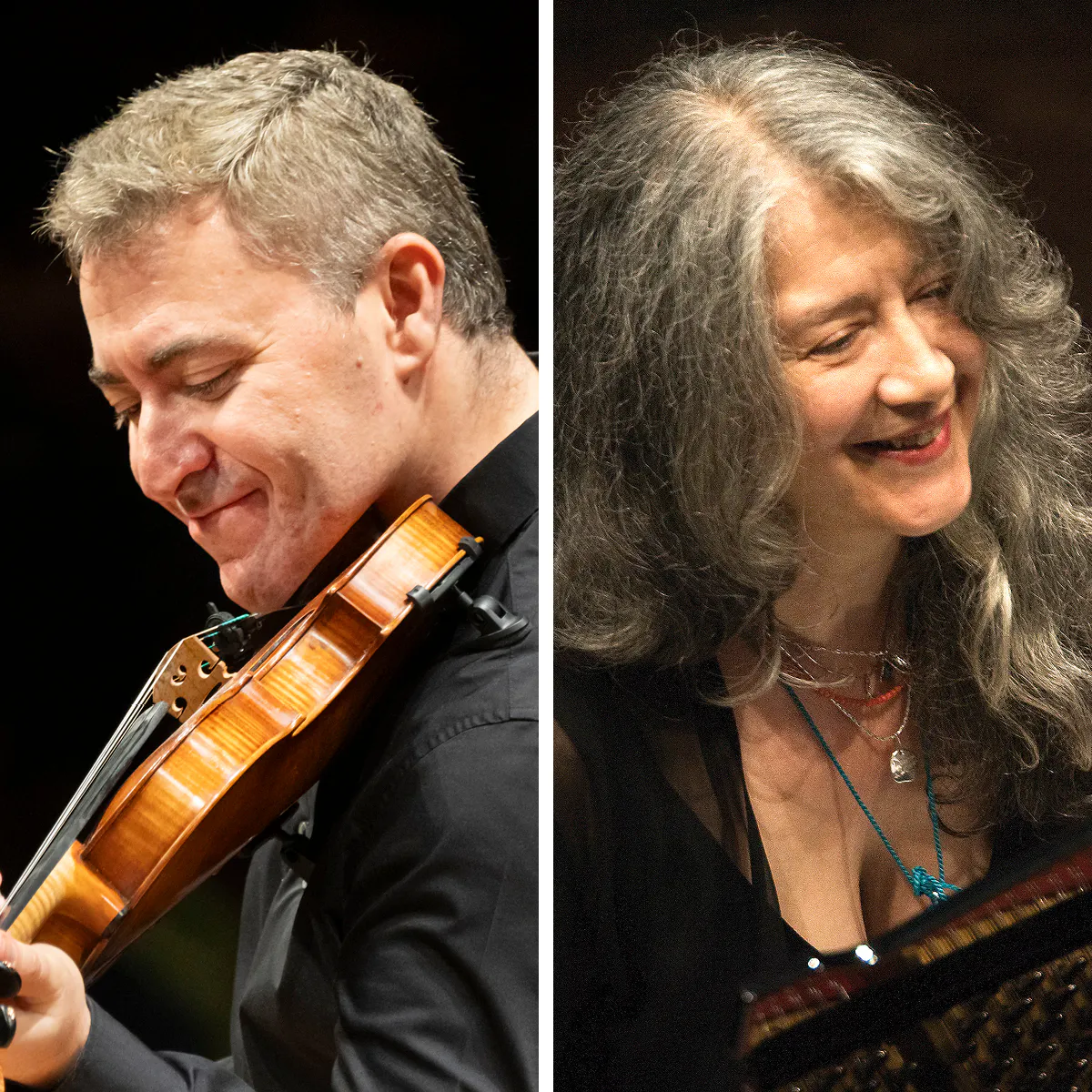 Maxim Vengerov, Violin Martha Argerich, Piano