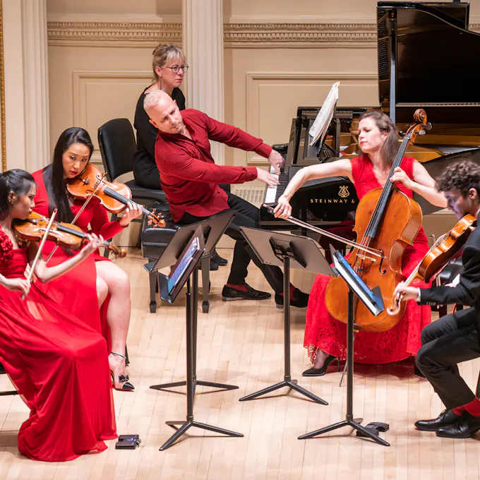 Yannick Nézet-Séguin with The Met Orchestra Chamber Ensemble