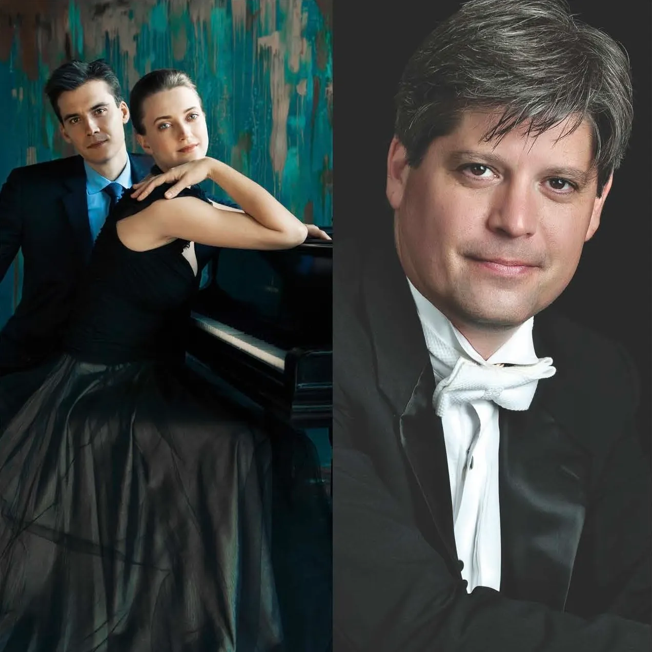 Shelest Piano Duo with the Brandywine Valley Symphony Chamber Orchestra, at Carnegie Hall