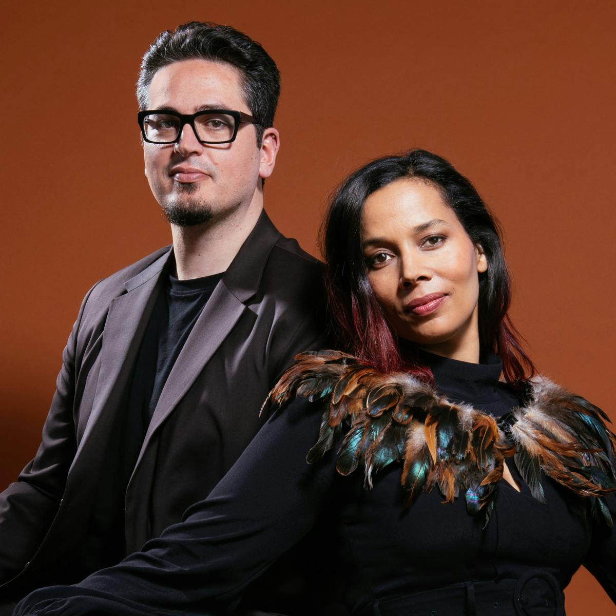 Francesco Turrisi and Rhiannon Giddens