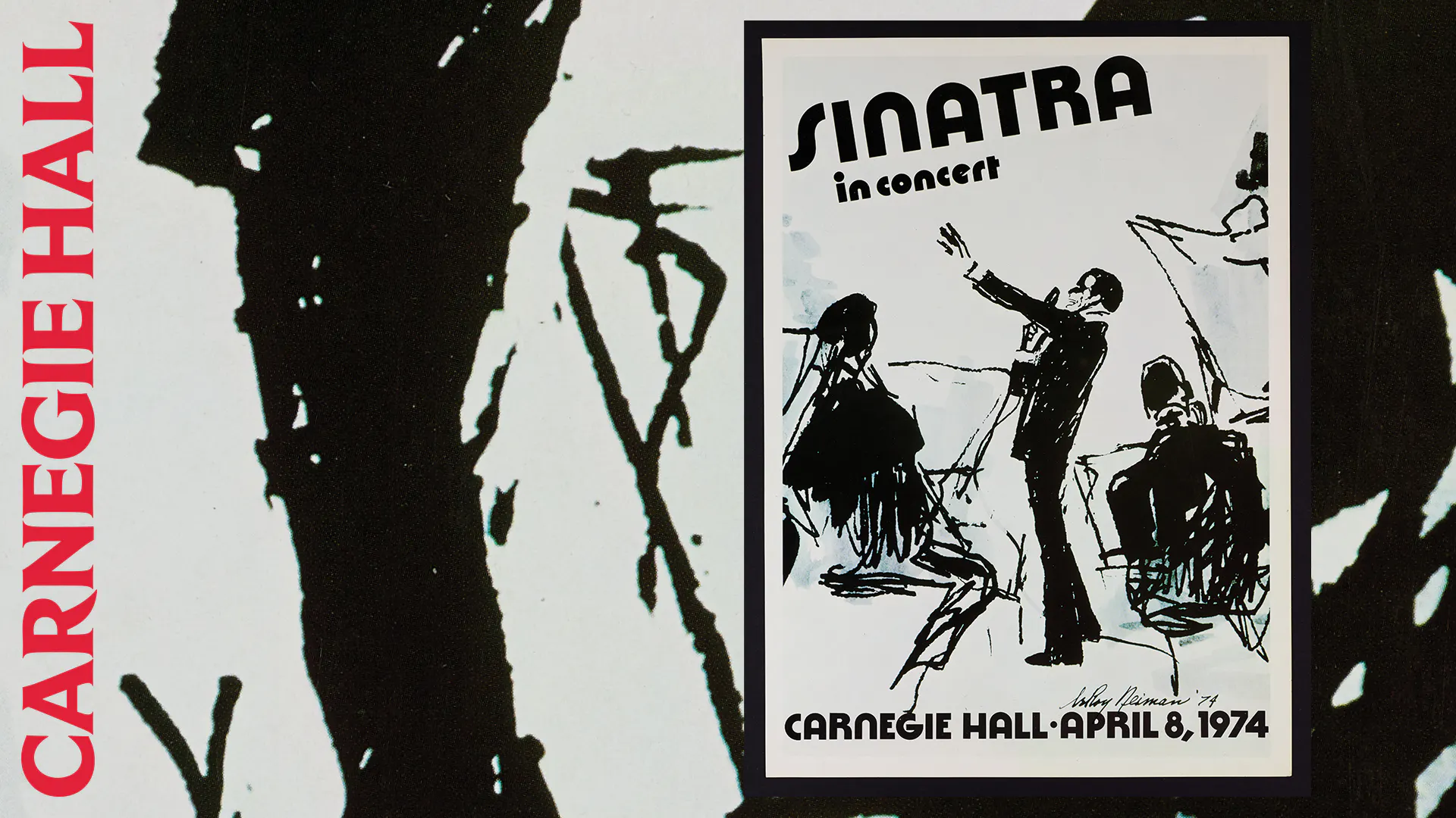 Sinatra at Carnegie Hall graphic.