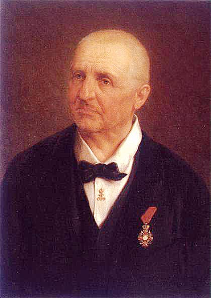 Portrait of composer Anton Bruckner