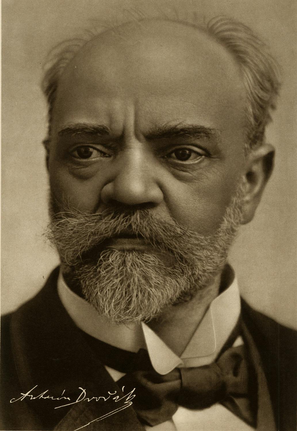 Autographed photo of Antonín Dvořák