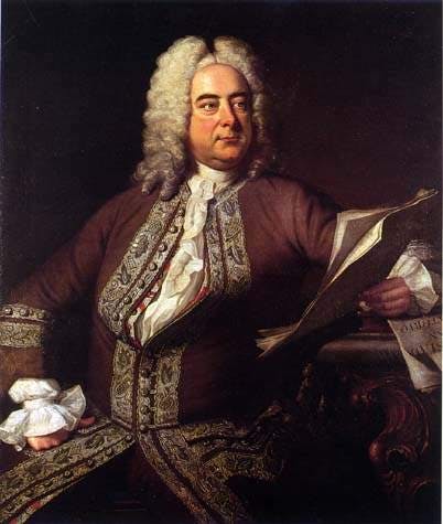 Portrait of George Frideric Handel by Thomas Hudson