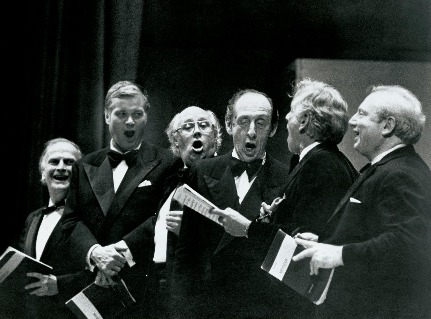 Menuhin, Fischer-Dieskau, Rostropovich, Horowitz, Bernstein, Stern at the “Concert of the Century” 