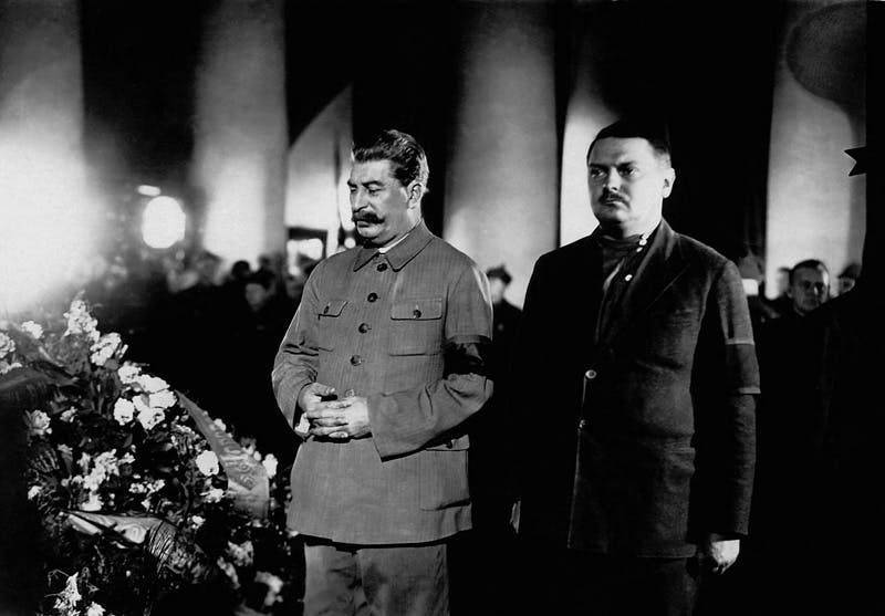 Photo of Stalin and Zhdanov