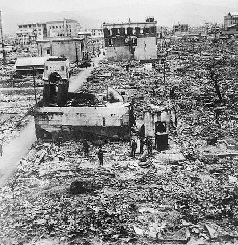 Photo of Hiroshima, 1946