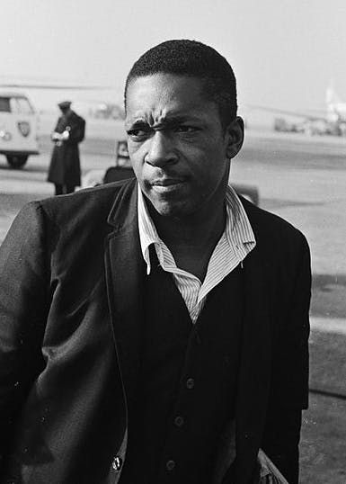 Photo of John Coltrane