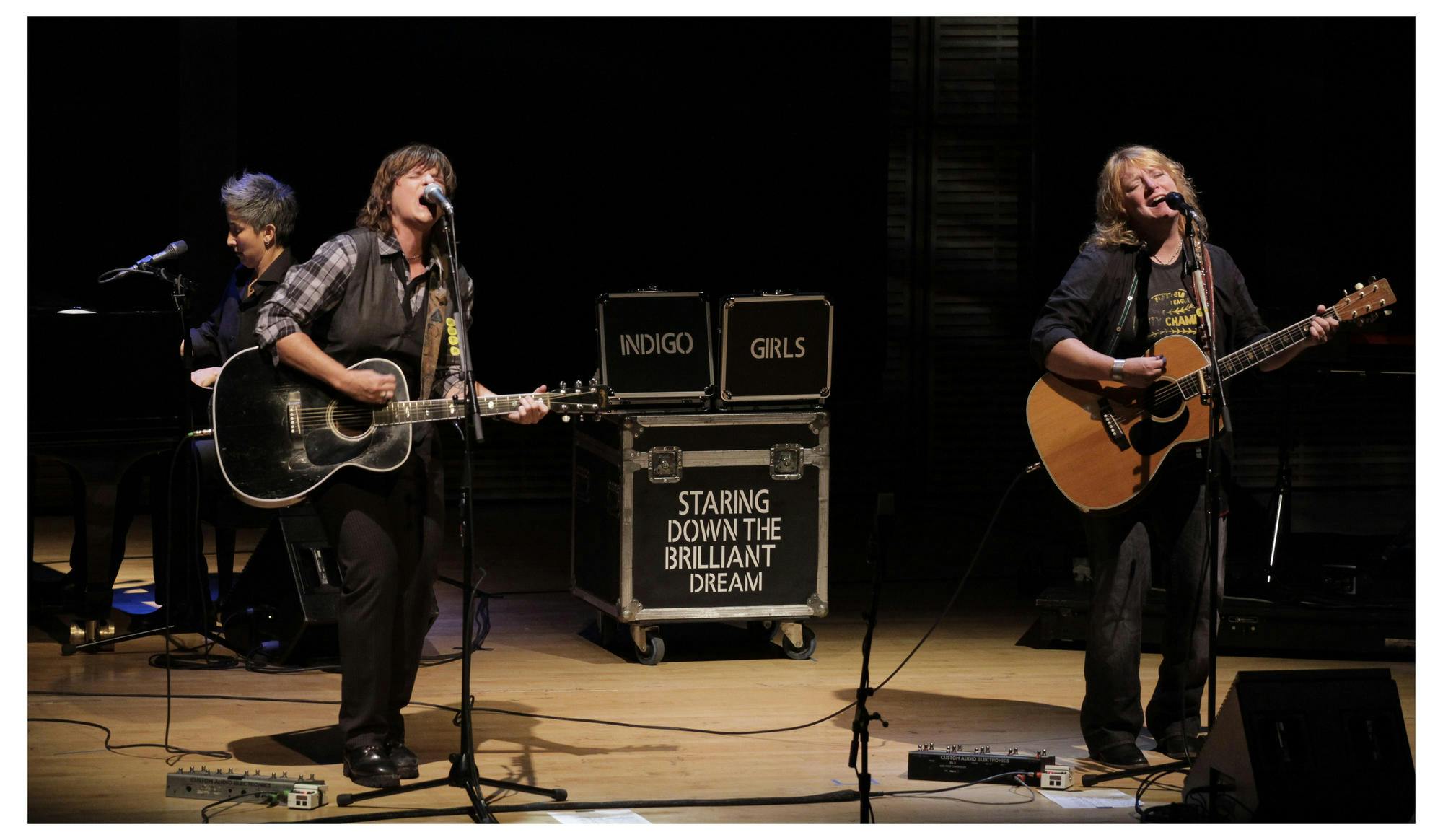 Indigo Girls performing in Zankel Hall, 2010