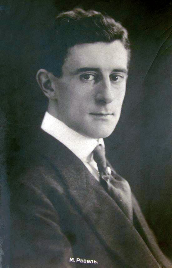 Photo of Maurice Ravel, 1910