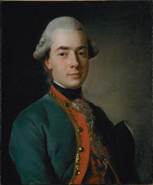 Portrait of Count Andrey Razumovsky by Alexander Roslin