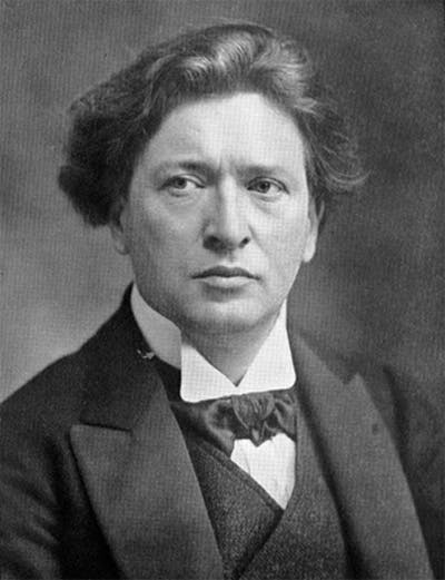 Photo of Ferruccio Busoni, 1906.